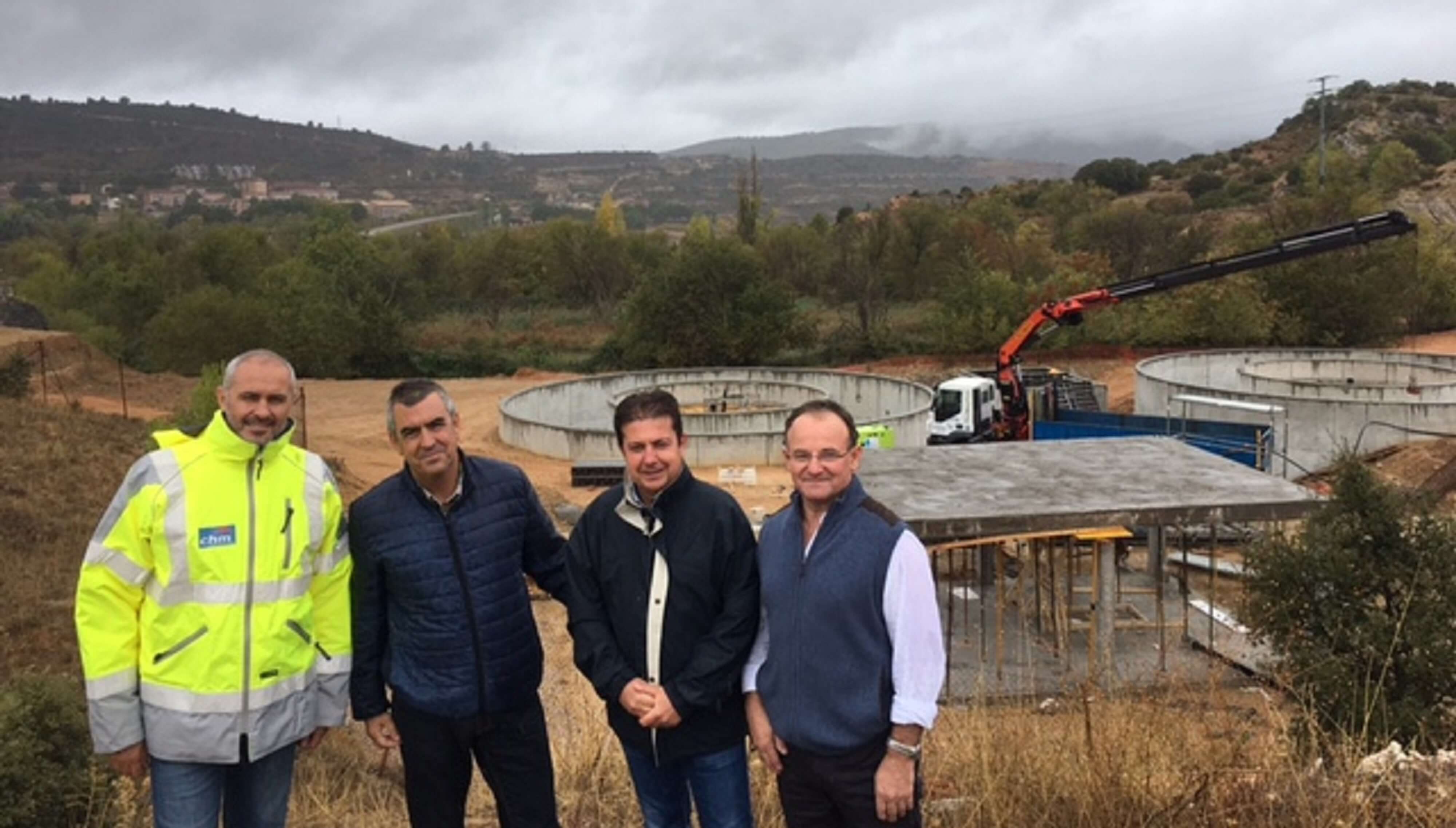 La nueva depuradora de Sacedón podrá dar servicio a una población de 6.000 habitantes