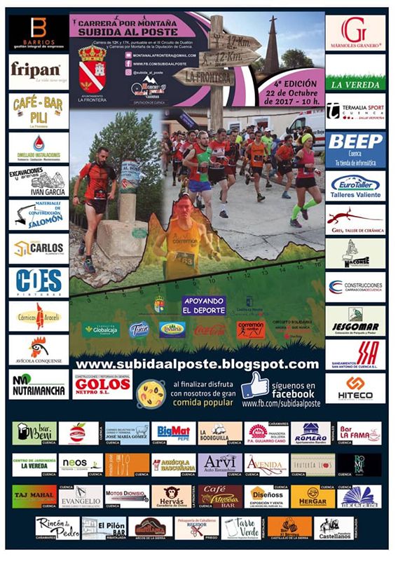 Ya está todo listo en La Frontera para la 4ª edición de la Carrera por Montaña Subida al Poste 2017