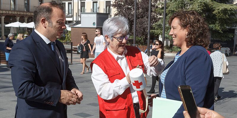 El Ayuntamiento de Guadalajara muestra su apoyo a Cruz Roja