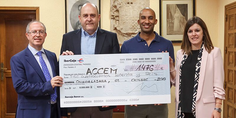 Entregada a ACCEM y Manos Unidas la recaudación de los festivales benéficos de las Ferias de Guadalajara