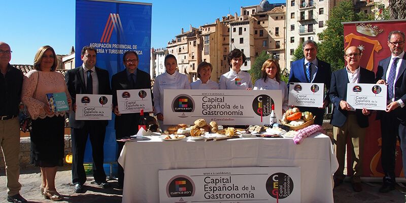 A la segunda va la vencida: Cuenca presenta la candidatura y los apoyos a Capital Española de la Gastronomía 2018 1 A la segunda va la vencida: Cuenca presenta la candidatura y los apoyos a Capital Española de la Gastronomía 2018