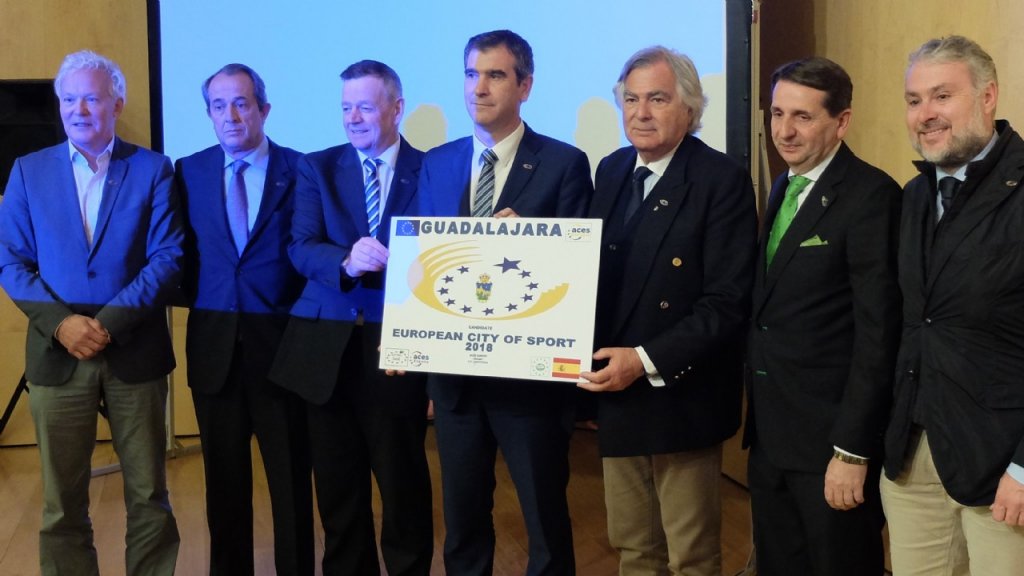 ¡Conseguido! Guadalajara ha sido elegida Ciudad Europea del Deporte de 2018