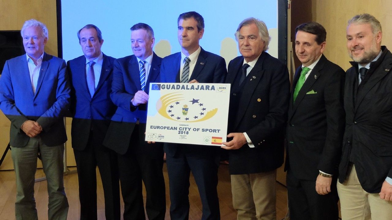 ¡Conseguido! Guadalajara ha sido elegida Ciudad Europea del Deporte de 2018