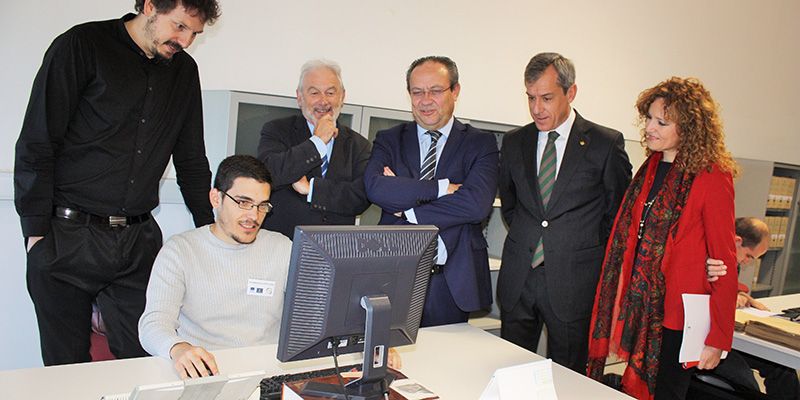 40 personas con discapacidad han trabajado en el Archivo regional por un convenio entre JCCM, Caja Rural y Fundación CIEES