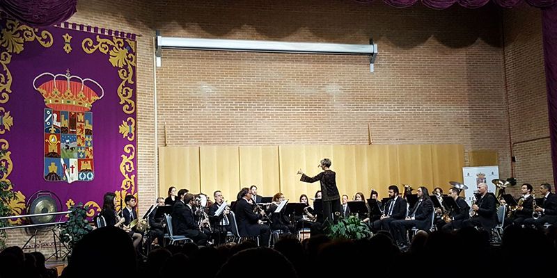 Brillante concierto de la Banda de la Diputación de Guadalajara con motivo de Santa Cecilia