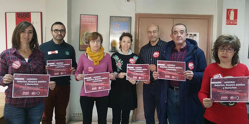 CCOO y UGT se concentrarán frente a la Subdelegación del Gobierno de Cuenca pidiendo mejoras salariales