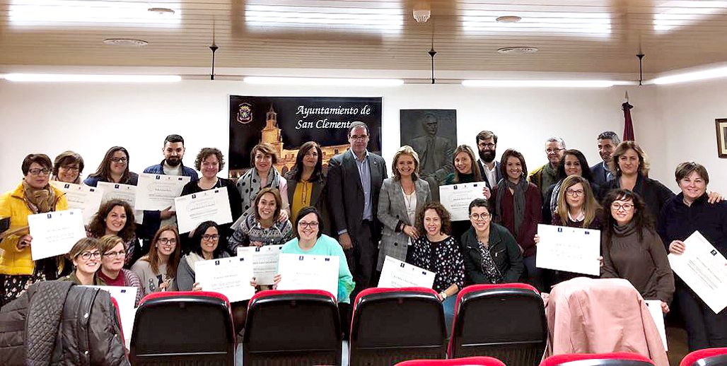 Clausurado en San Clemente el programa de mejora de la competitividad del comercio tradicional