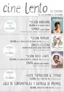 El Certamen de Cine Lento propone 3 días dedicados al cine comprometido