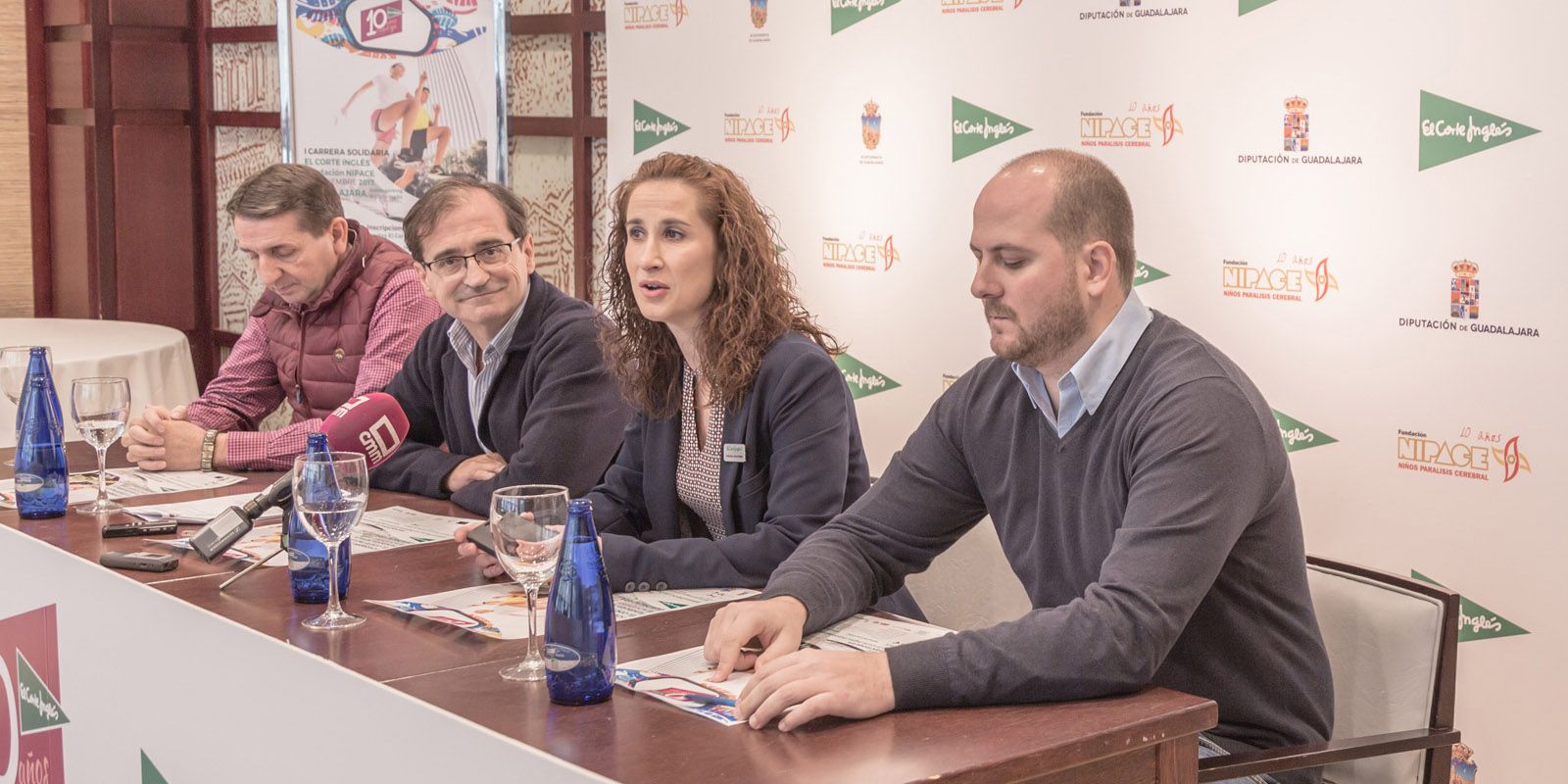 El Corte Inglés de Guadalajara y Fundación Nipace celebran su X aniversario con una carrera solidaria el próximo 18 de noviembre