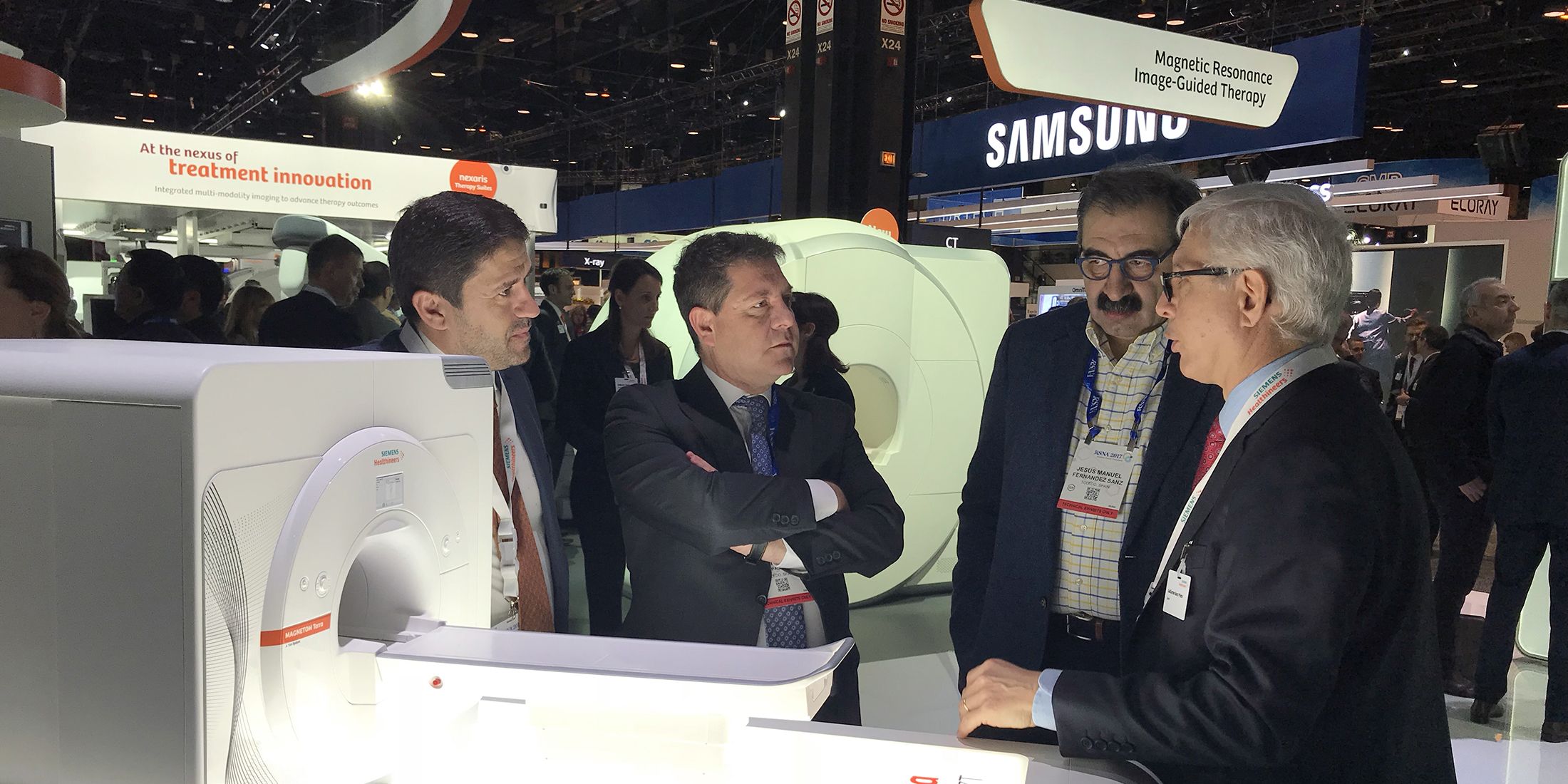 El Gobierno regional explora nuevas posibilidades en el Foro de Radiología RSNA de Chicago