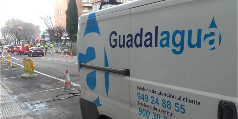 El próximo lunes día 6, corte de agua en varias calles de Guadalajara por obras de mantenimiento en la red de abastecimiento