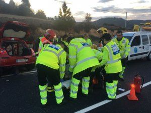 Fallece un hombre de 38 años en un accidente de tráfico en la N-420 en Villar de Olalla