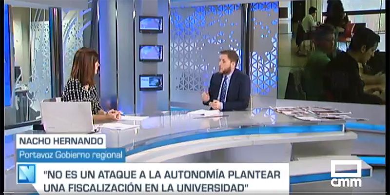 Hernando no se fía de la gestión económica de la UCLM y la Junta le aplicará el 155 para garantizar su buen funcionamiento