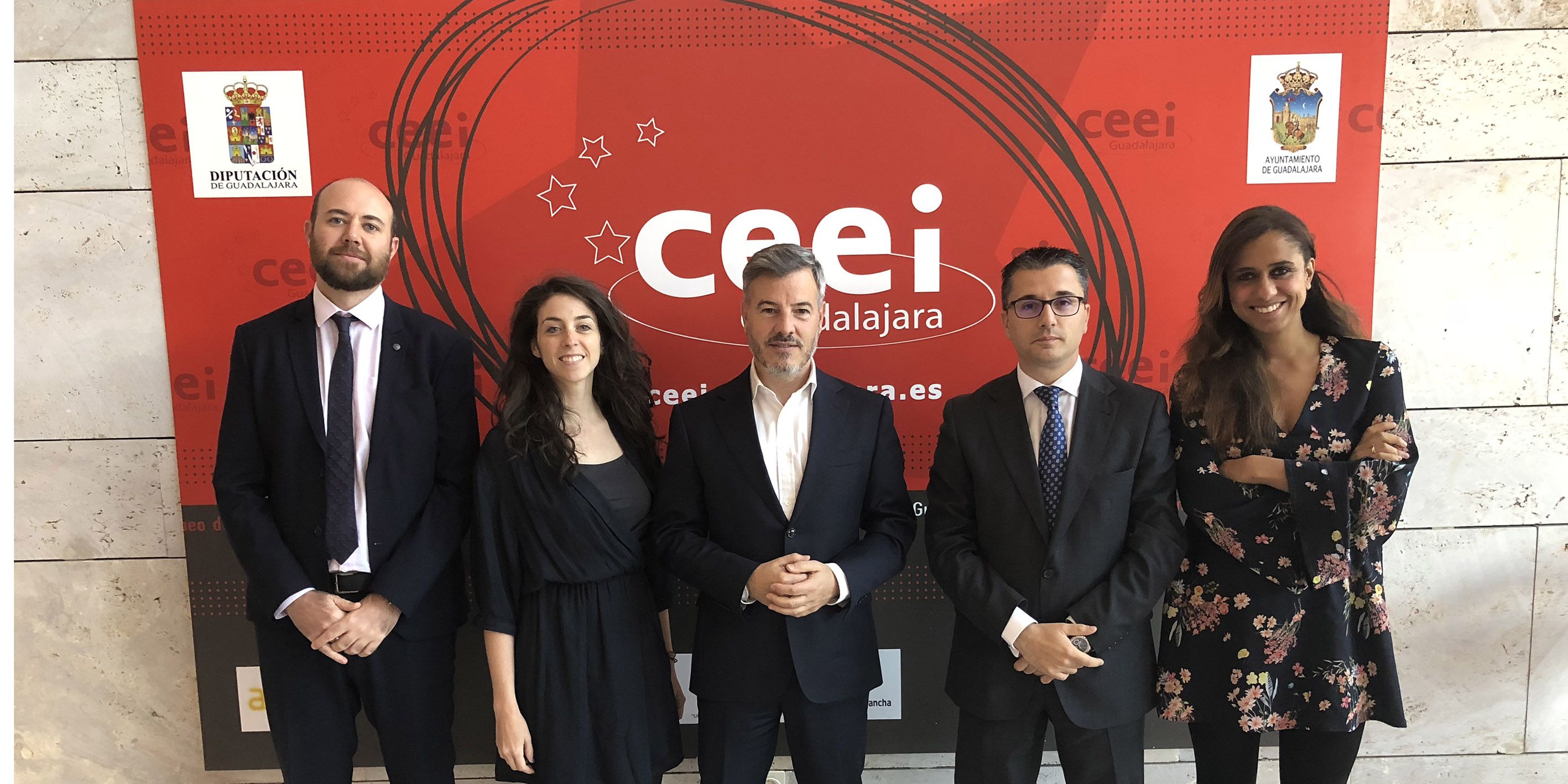 Javier Echarri, CEO de EBN, visita el CEEI de Guadalajara