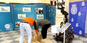 La exposición ‘La victoria de la libertad la Policía Nacional contra el terrorismo’ se despide en Cuenca con éxito de visitantes