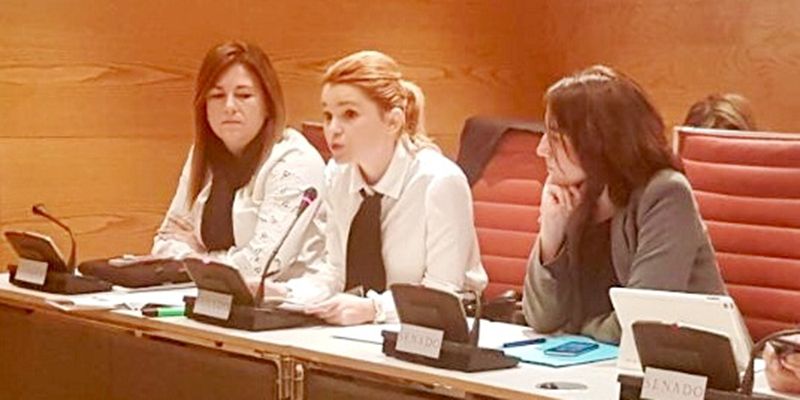La senadora Valdenebro lamenta que los socialistas no apoyen las propuestas del PP para la mejora de la línea C-2 de Cercanías