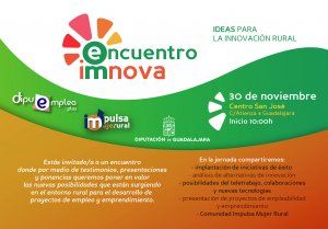 La Diputación de Guadalajara organiza un encuentro para poner en común nuevas opciones laborales en el mundo rural