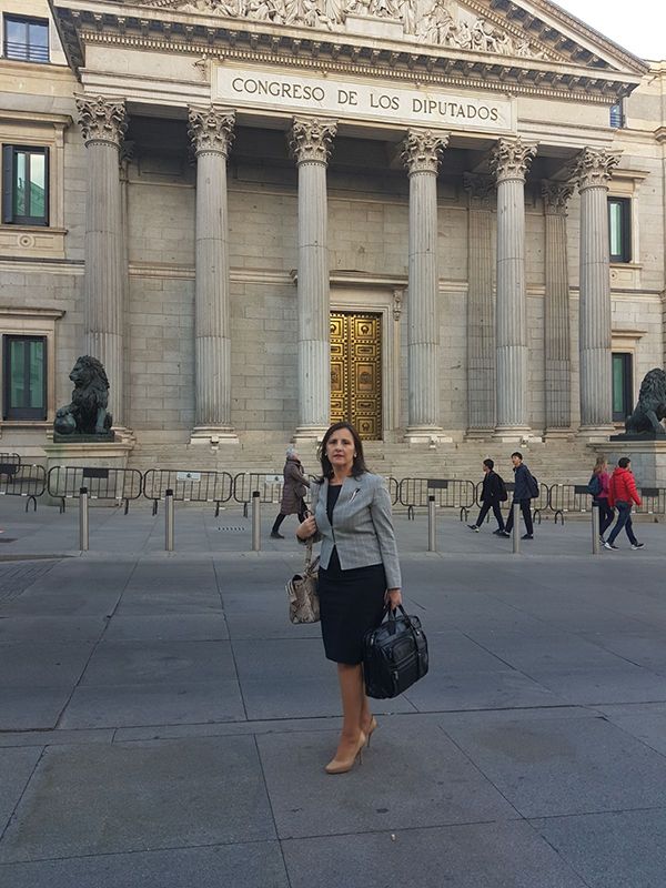 Pilar Martínez denuncia en el Congreso “abuso del derecho y fraude de ley” de la Junta con la normativa contra el ATC de Villar de Cañas