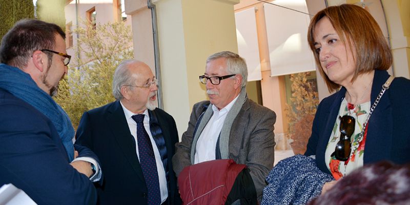 Toxo defiende en la UCLM reformas fiscales, laborales y de modelo productivo para reducir el porcentaje de trabajadores pobres