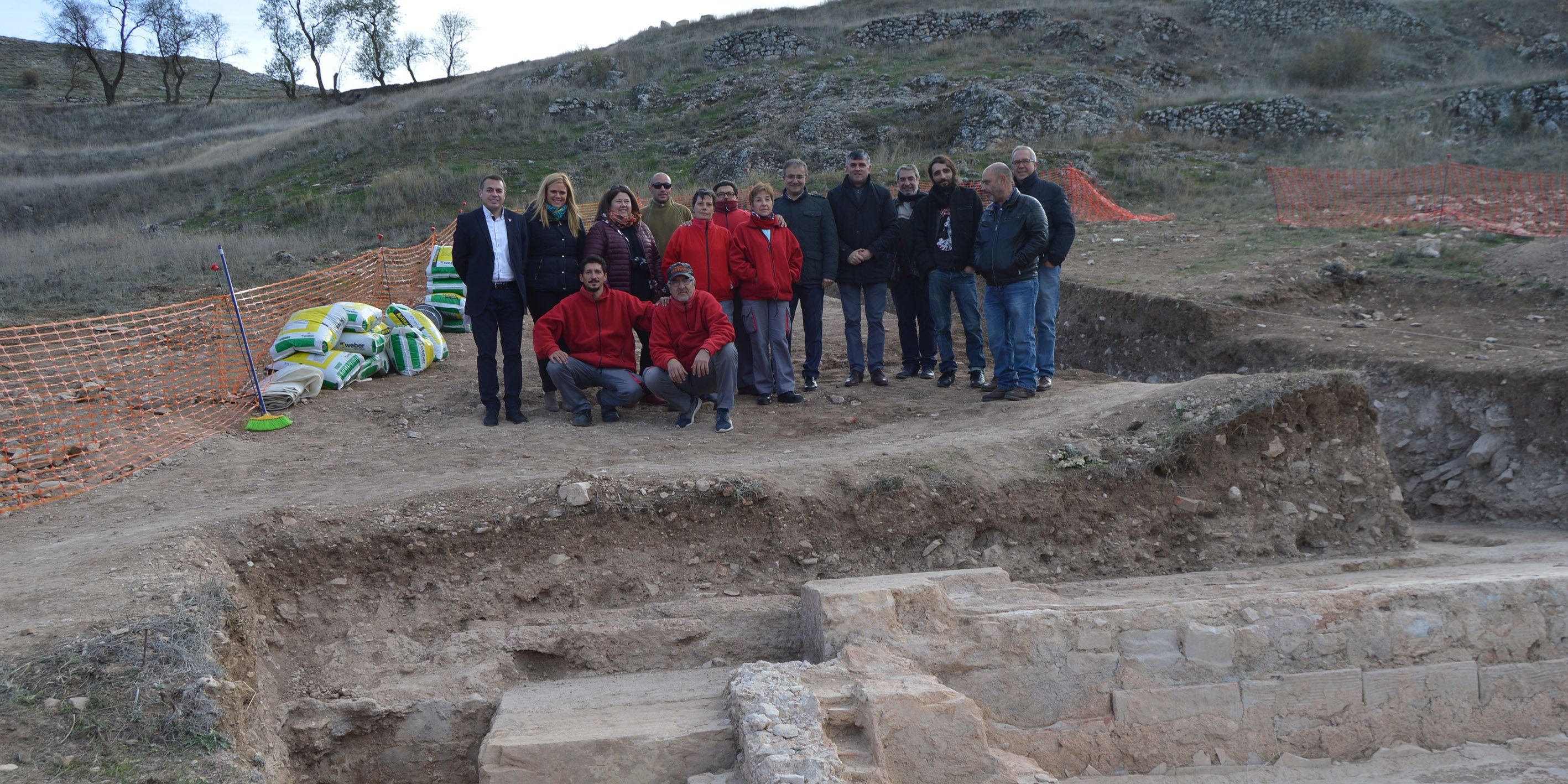 Un taller de empleo permite sacar a la luz nuevos hallazgos de las termas romanas de Valeria