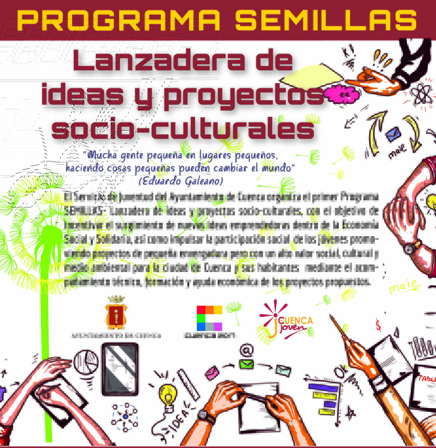 Cuenca selecciona los 15 proyectos del primer programa municipal ‘Semillas’ para jóvenes emprendedores