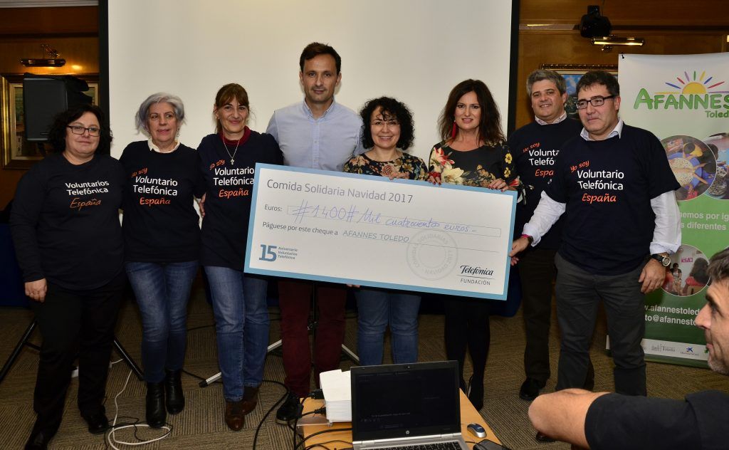 Afannes, el rostro solidario de Telefónica en Toledo