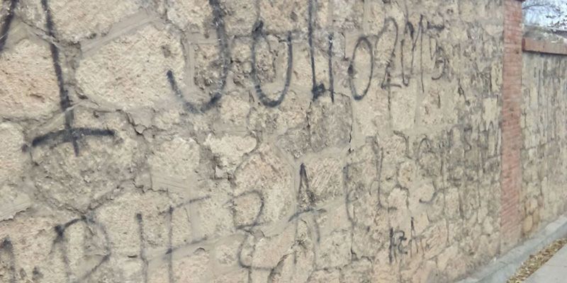 Actos vandálicos en Brihuega