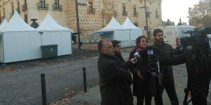 Ahora Guadalajara pide más “cuidado” y “respeto”  para el Palacio del Infantado y su entorno