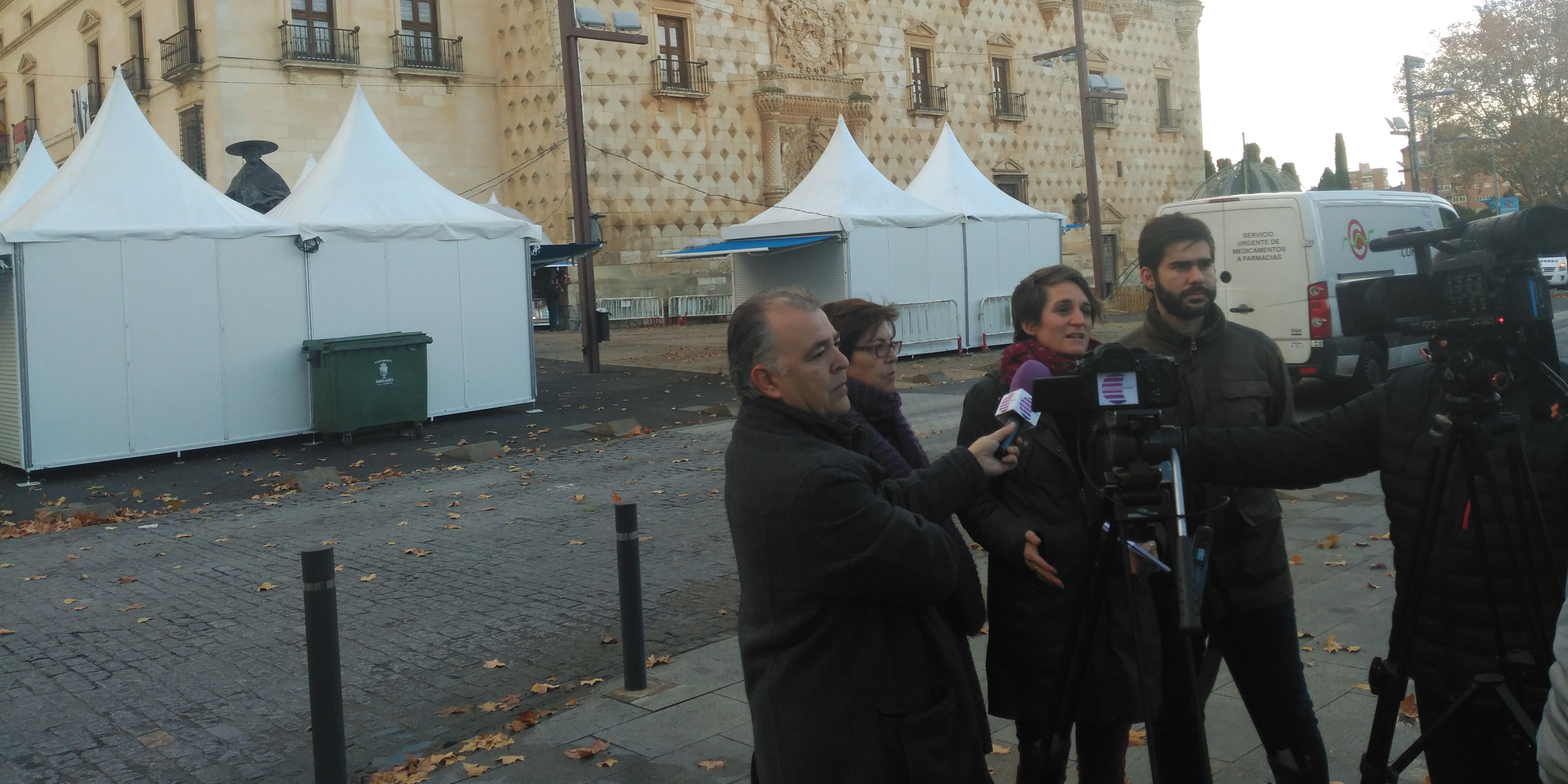 Ahora Guadalajara pide más “cuidado” y “respeto” para el Palacio del Infantado y su entorno