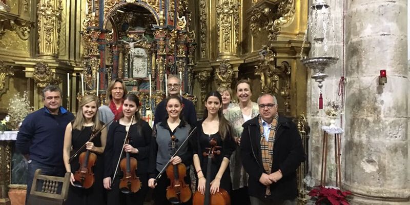 Alocén recibe la Navidad con un Concierto de Violín en la Iglesia Parroquial