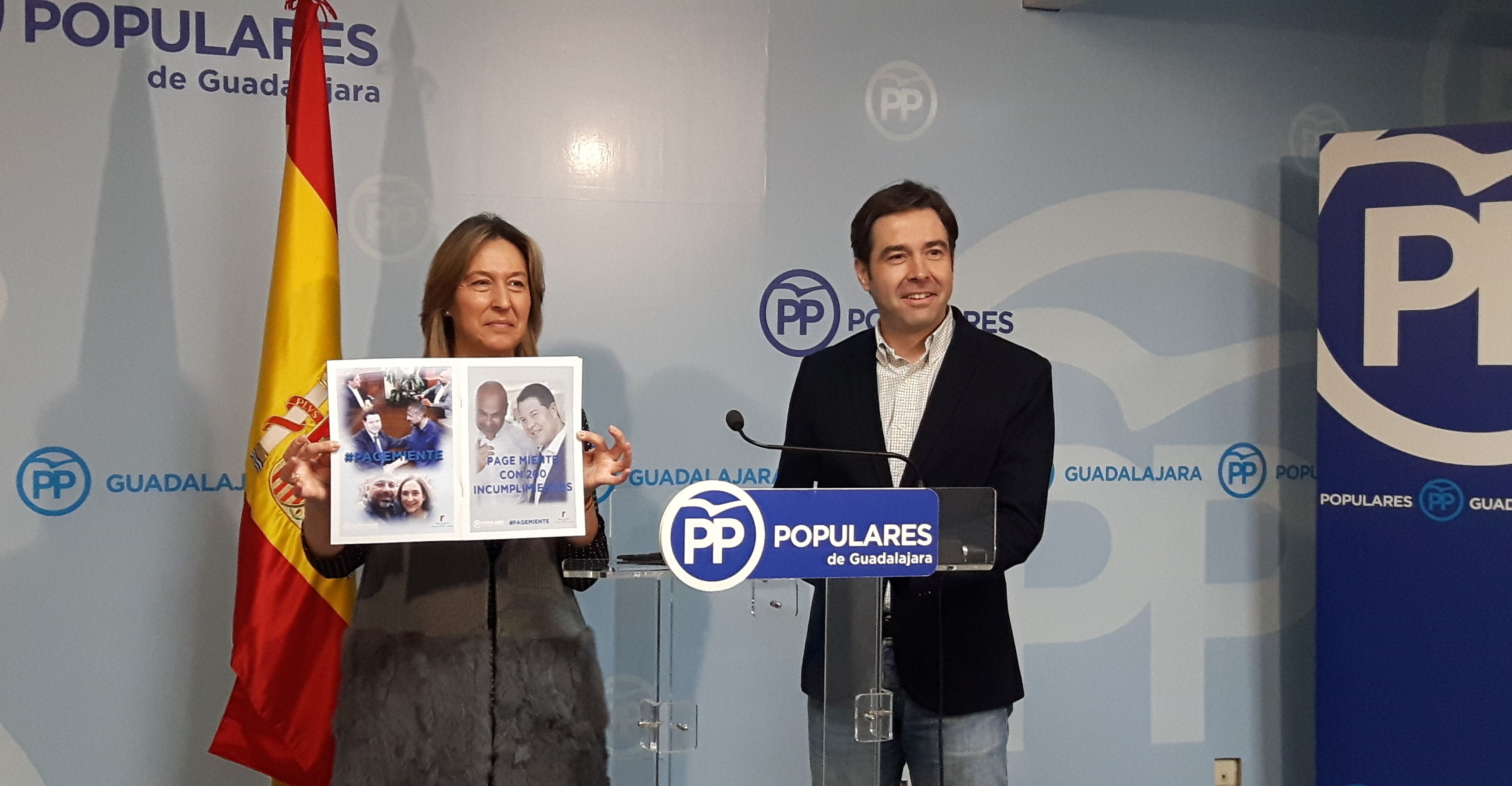 Ana Guarinos y Lorenzo Robisco hacen balance del año 2017 con el bipartito Page-Podemos
