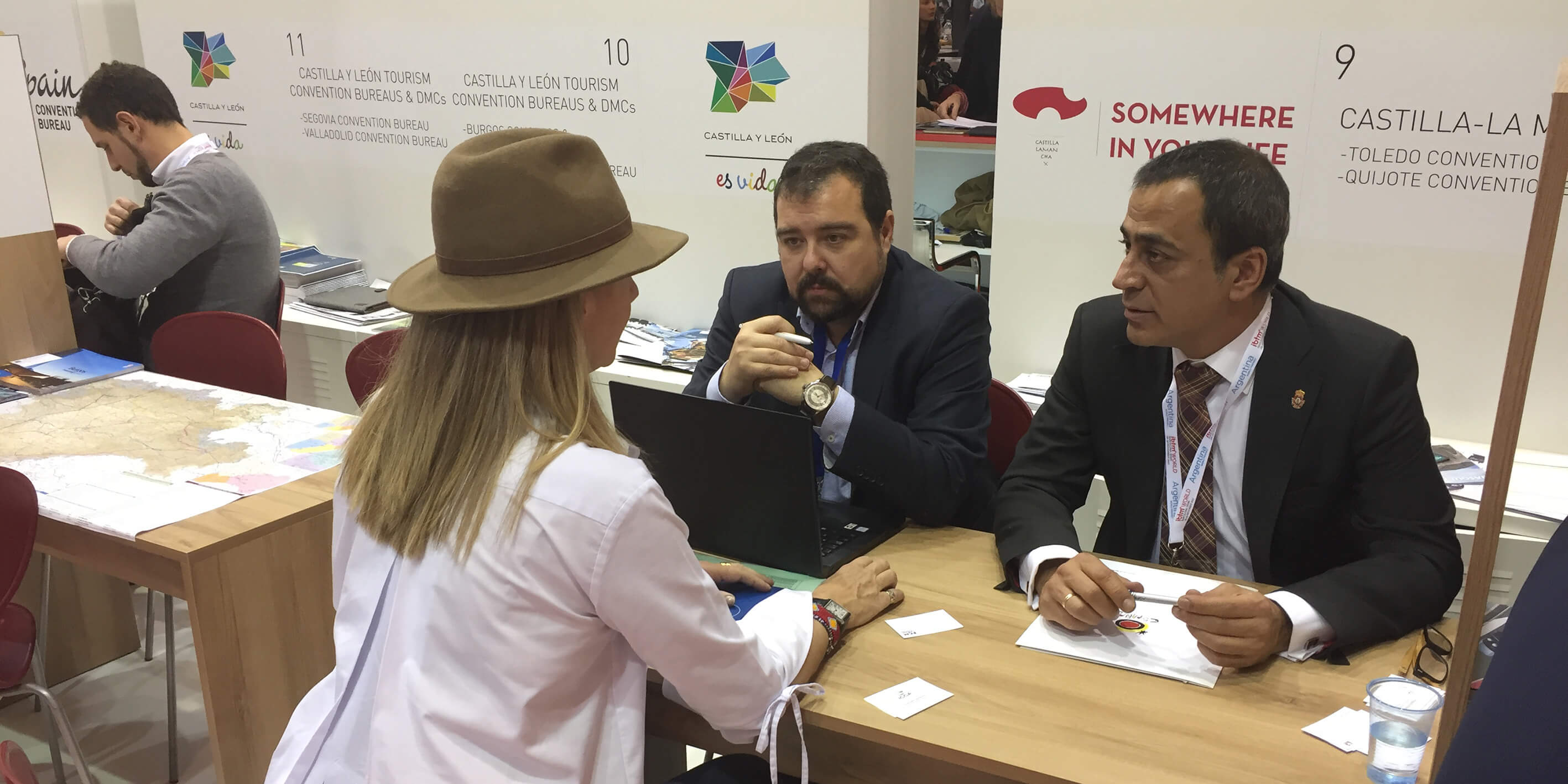 C-LM ha participado en la IBTM World de Barcelona, unos eventos feriales relacionados con el turismo
