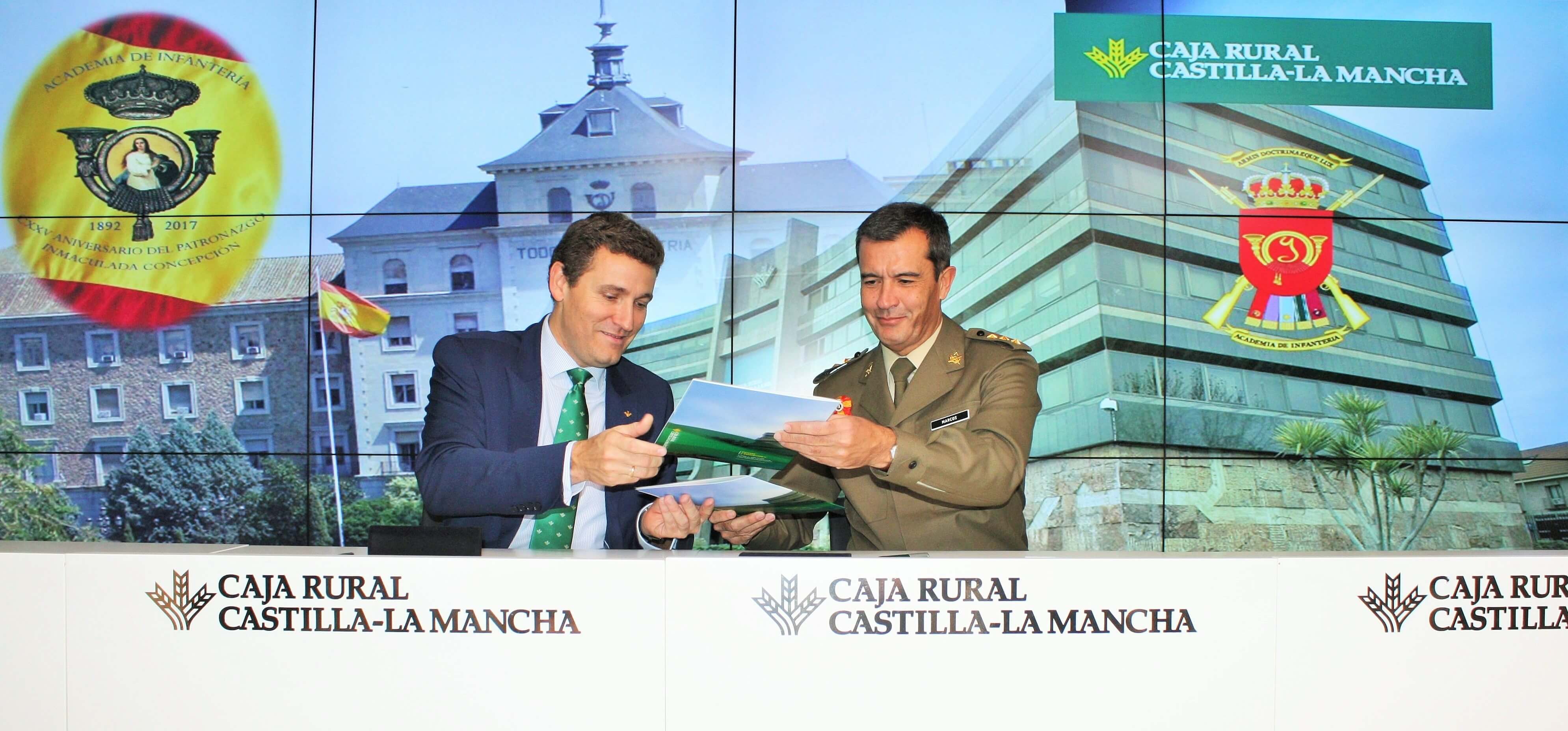 Caja Rural C-LM colabora con la Academia de Infantería en los actos de la Inmaculada