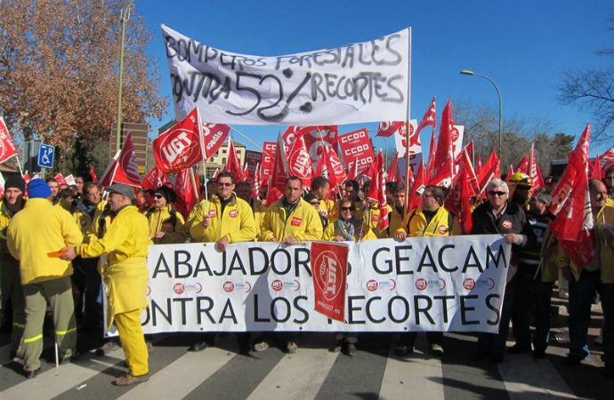 CCOO denuncia el despido de 250 interinos de GEACAM y el incumplimiento del compromiso de la Junta