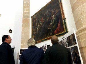 Diputación de Cuenca devuelve a La Ventosa un cuadro del siglo XVII tras su restauración durante más de un año y medio