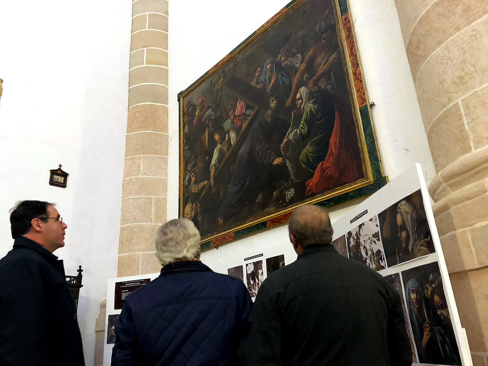 Diputación de Cuenca devuelve a La Ventosa un cuadro del siglo XVII tras su restauración durante más de un año y medio 3 Diputación de Cuenca devuelve a La Ventosa un cuadro del siglo XVII tras su restauración durante más de un año y medio