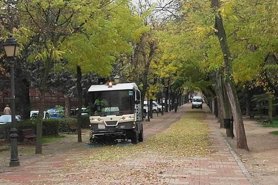 El Ayuntamiento de Guadalajara intensifica las labores de retirada de hojas y ramas 3 El Ayuntamiento de Guadalajara intensifica las labores de retirada de hojas y ramas