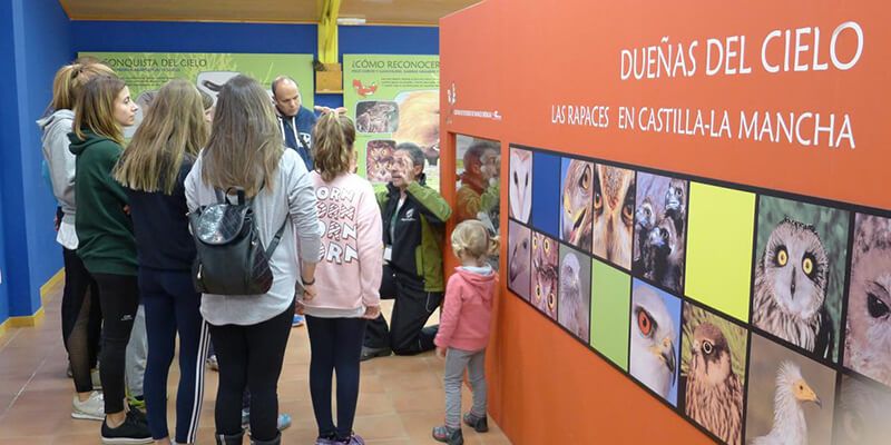 El Gobierno regional impulsa las actividades de educación ambiental del Centro de Estudios de Rapaces Ibéricas