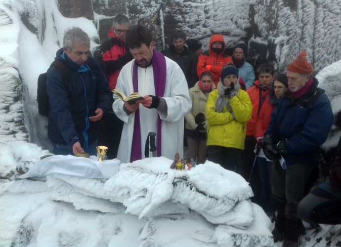Estás a tiempo de poner un Belén a 2.049 metros de altura