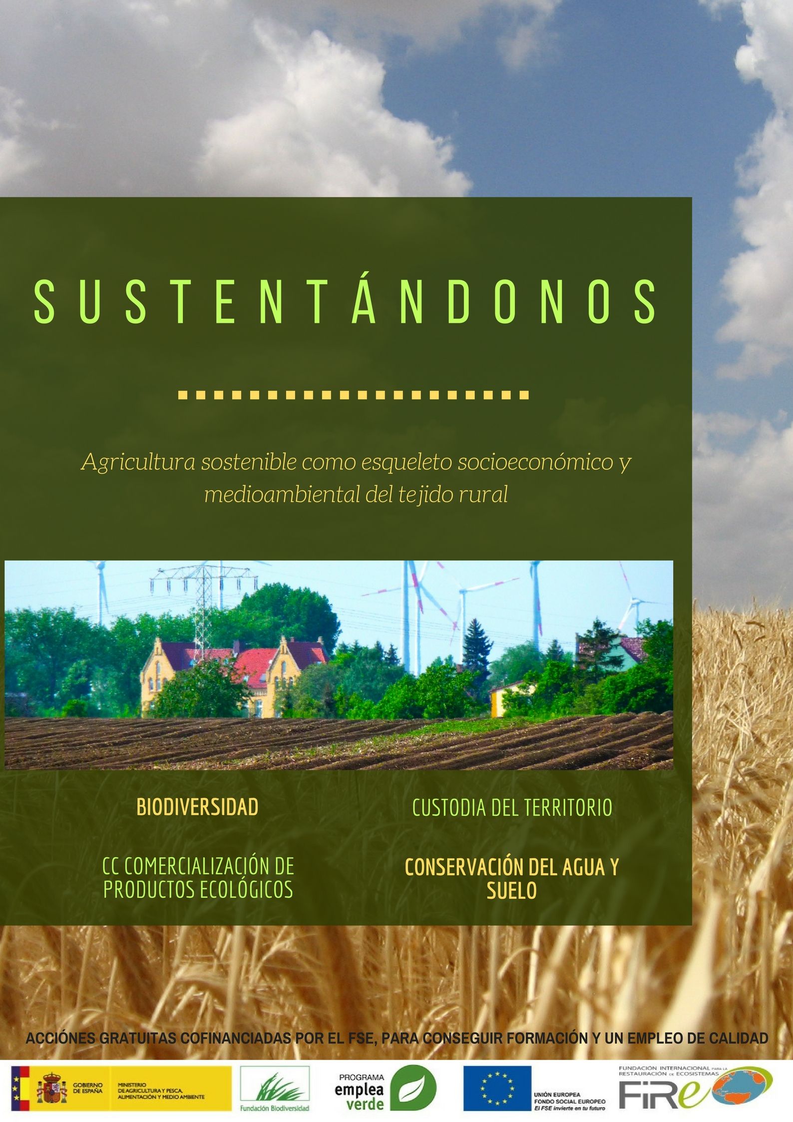 Agricultores de Castilla-La Mancha, Murcia y Andalucía oriental recibirán formación para una producción más sostenible