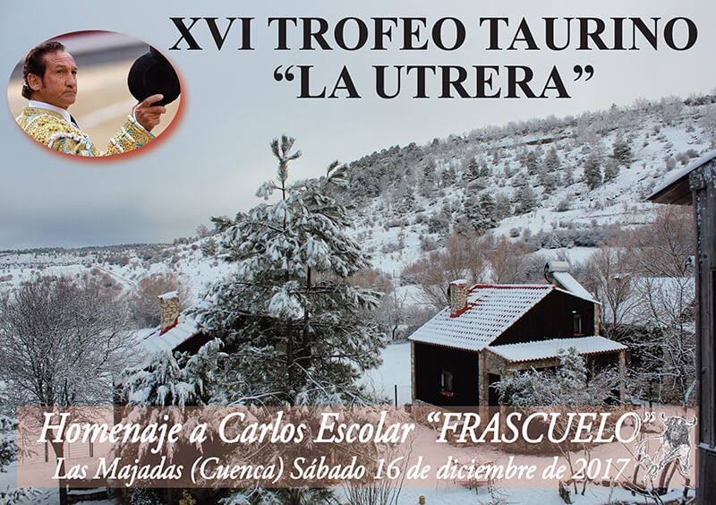 Frascuelo, galardonado con el XVI Trofeo Taurino La Utrera de Las Majadas