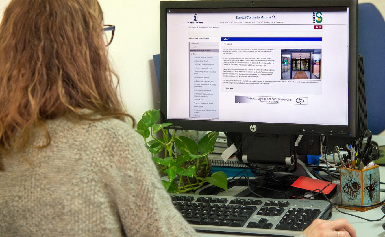 Habilitado un nuevo espacio web sobre recursos y prevención de adicciones