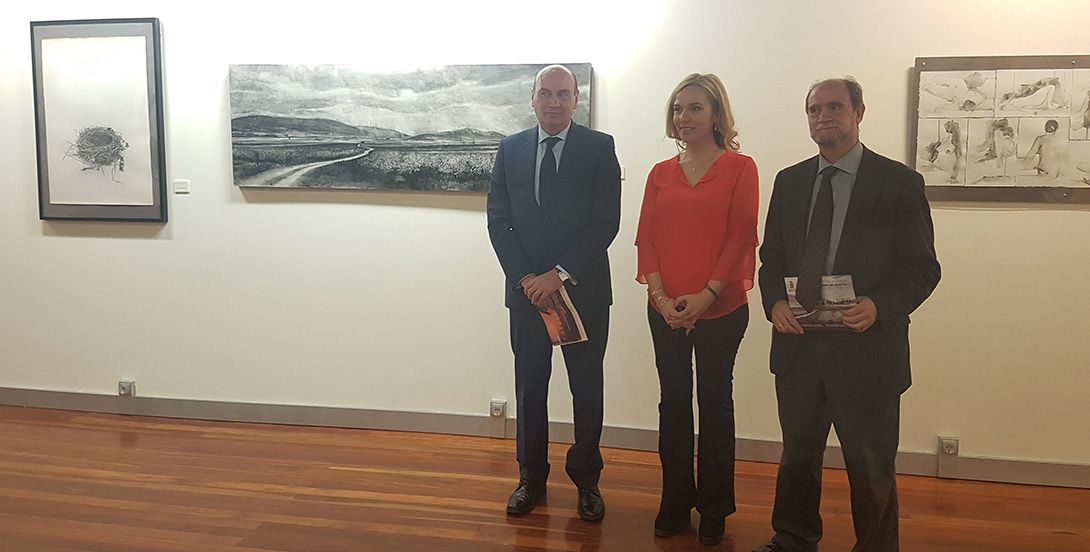 Inaugurada la exposición con los premios de Dibujo y Fotografía 2017 de la Diputación de Guadalajara