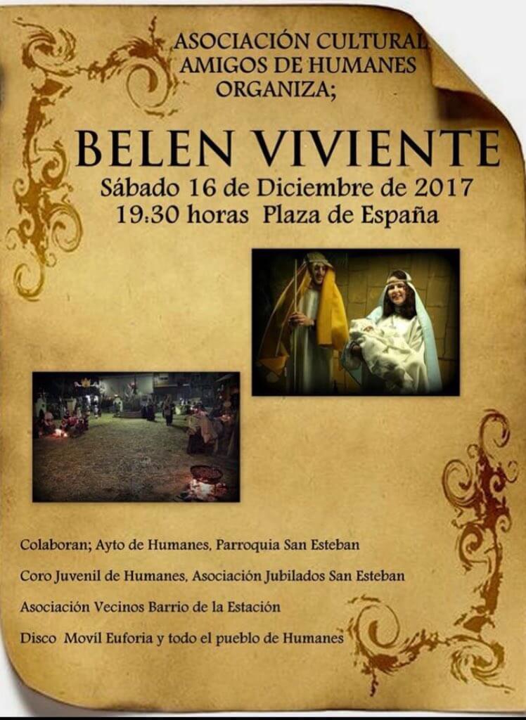 La Asociación Amigos de Humanes organizan su III Belén Viviente el sábado 16 de diciembre 3 La Asociación Amigos de Humanes organizan su III Belén Viviente el sábado 16 de diciembre