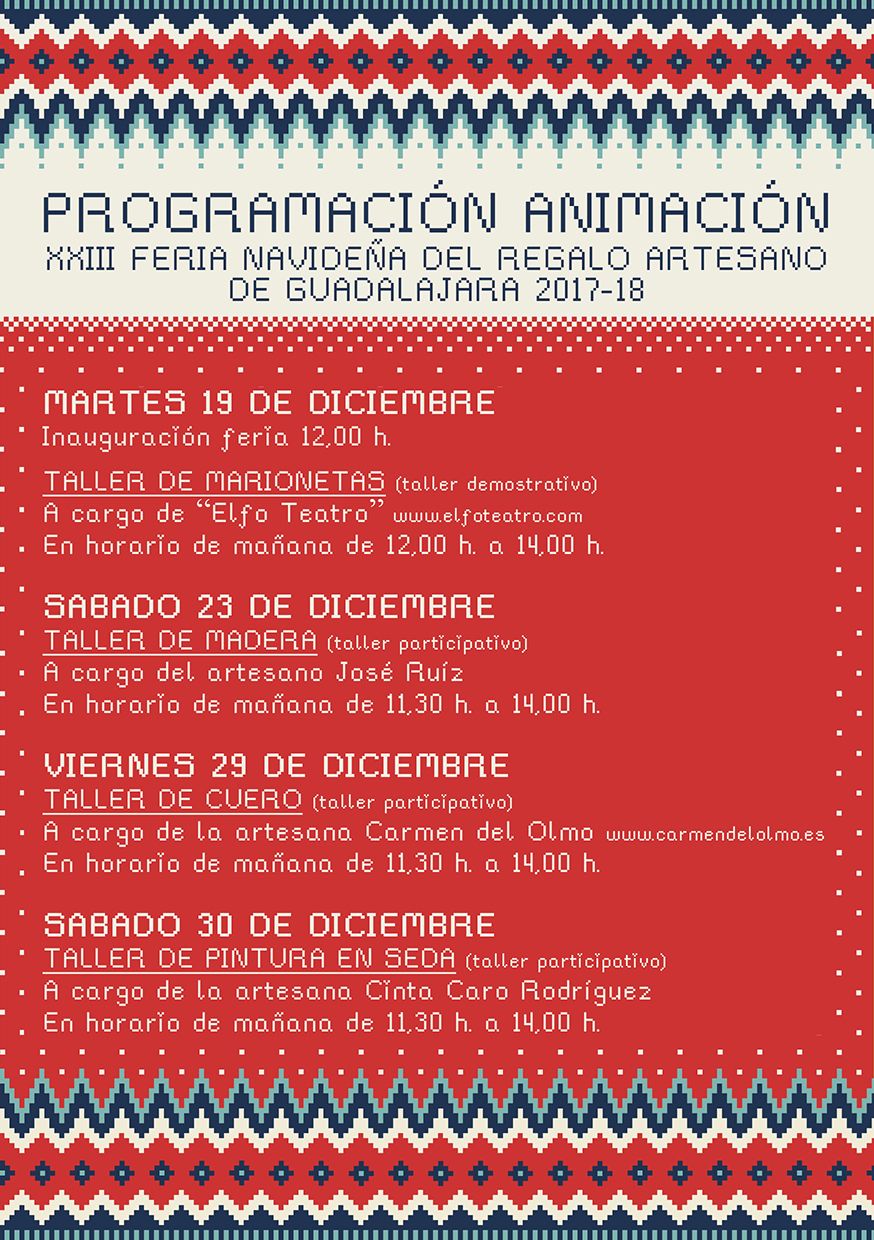 La Asociación de Artesanos de Guadalajara (AIDA) celebra la XXIII Feria Navideña del Regalo Artesano 3 La Asociación de Artesanos de Guadalajara (AIDA) celebra la XXIII Feria Navideña del Regalo Artesano