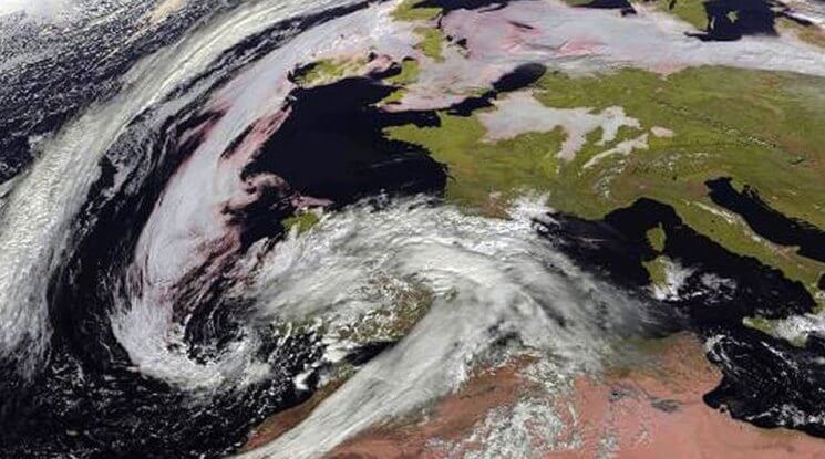 La borrasca Ana traerá intensas lluvias y viento a Guadalajara