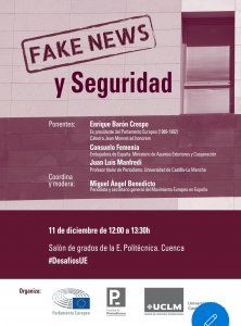 La Facultad de Periodismo de Cuenca promueve el debate sobre las noticias falsas y la seguridad