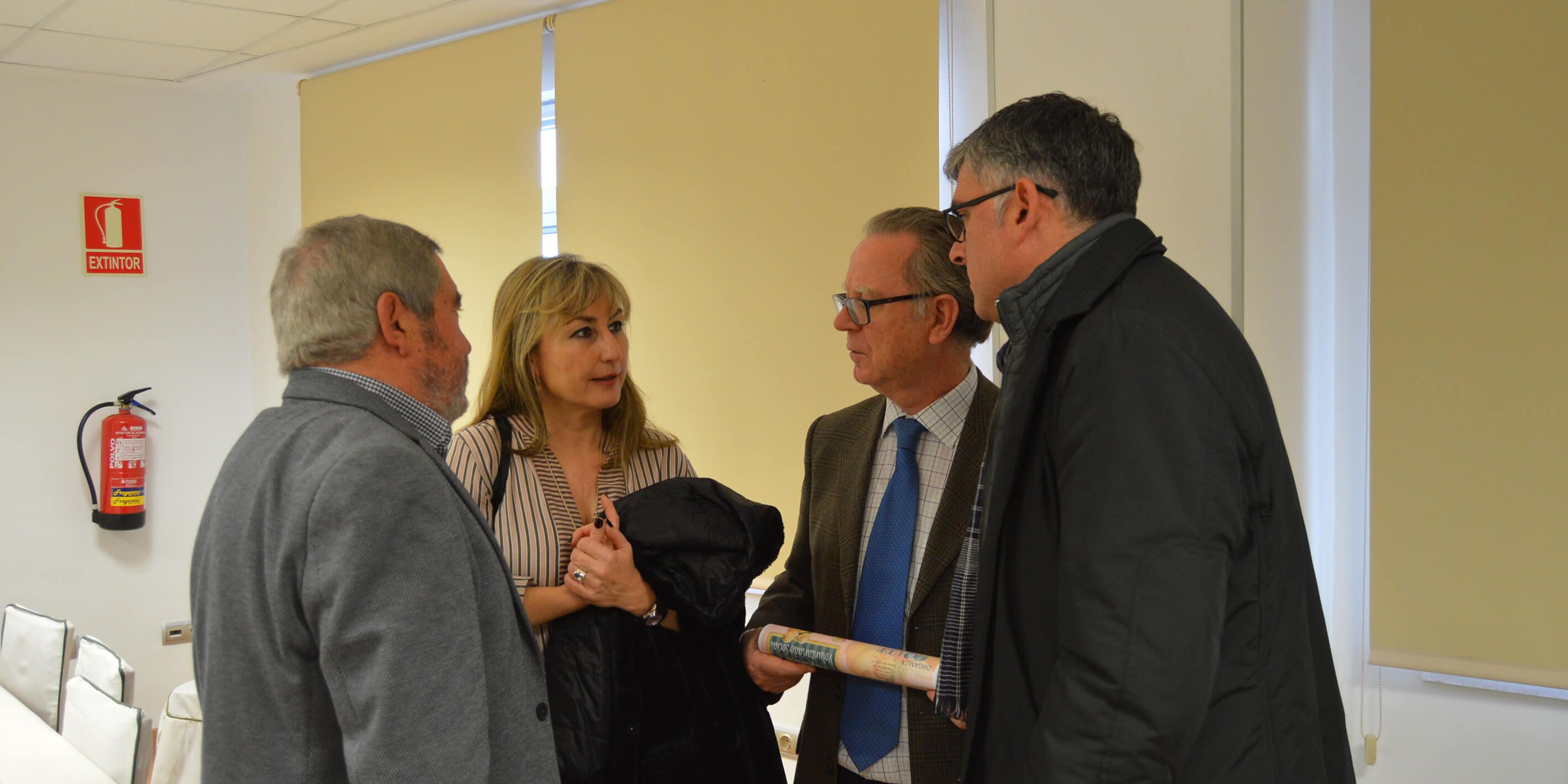 La Junta clausura dos cursos de formación para mayores voluntarios organizados por la Unión Democrática de Pensionistas en Cuenca