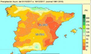 precipitaciones 2017 espana