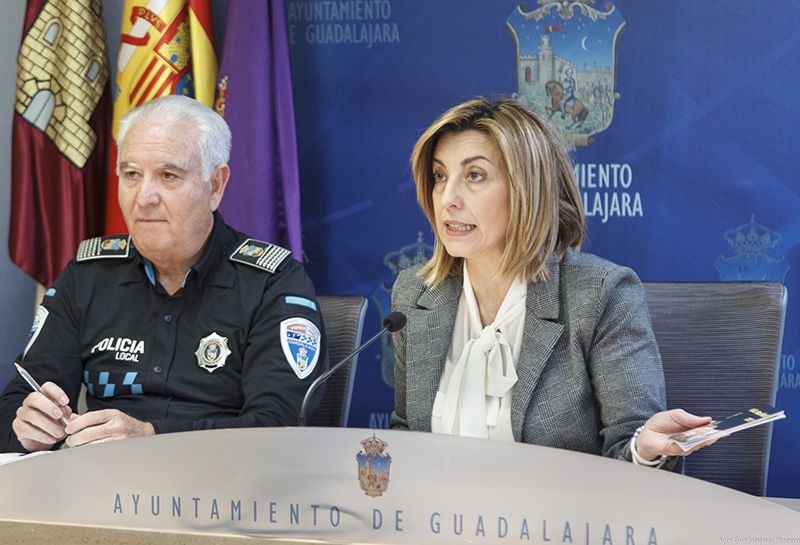 El 100% de la plantilla de la Policía Local, Agentes de Movilidad, bomberos y Protección Civil velarán por la seguridad en Guadalajara durante Navidades
